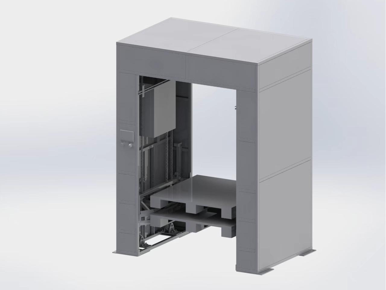 自动拆叠盘机(AGV穿行)